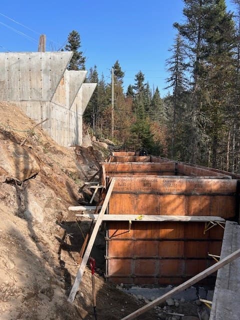 Résidentiel · Béton Coffrage de fondation